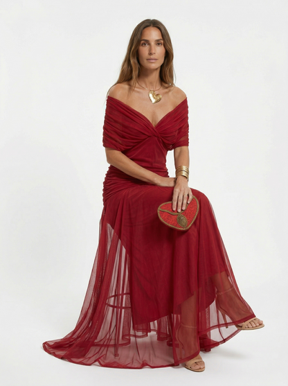Nora | Vestido de eventos + Pendientes de Regalo