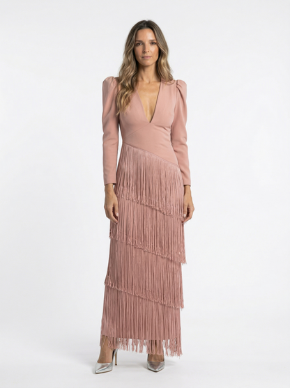 Adriana | Vestido de evento + Pendientes incluidos