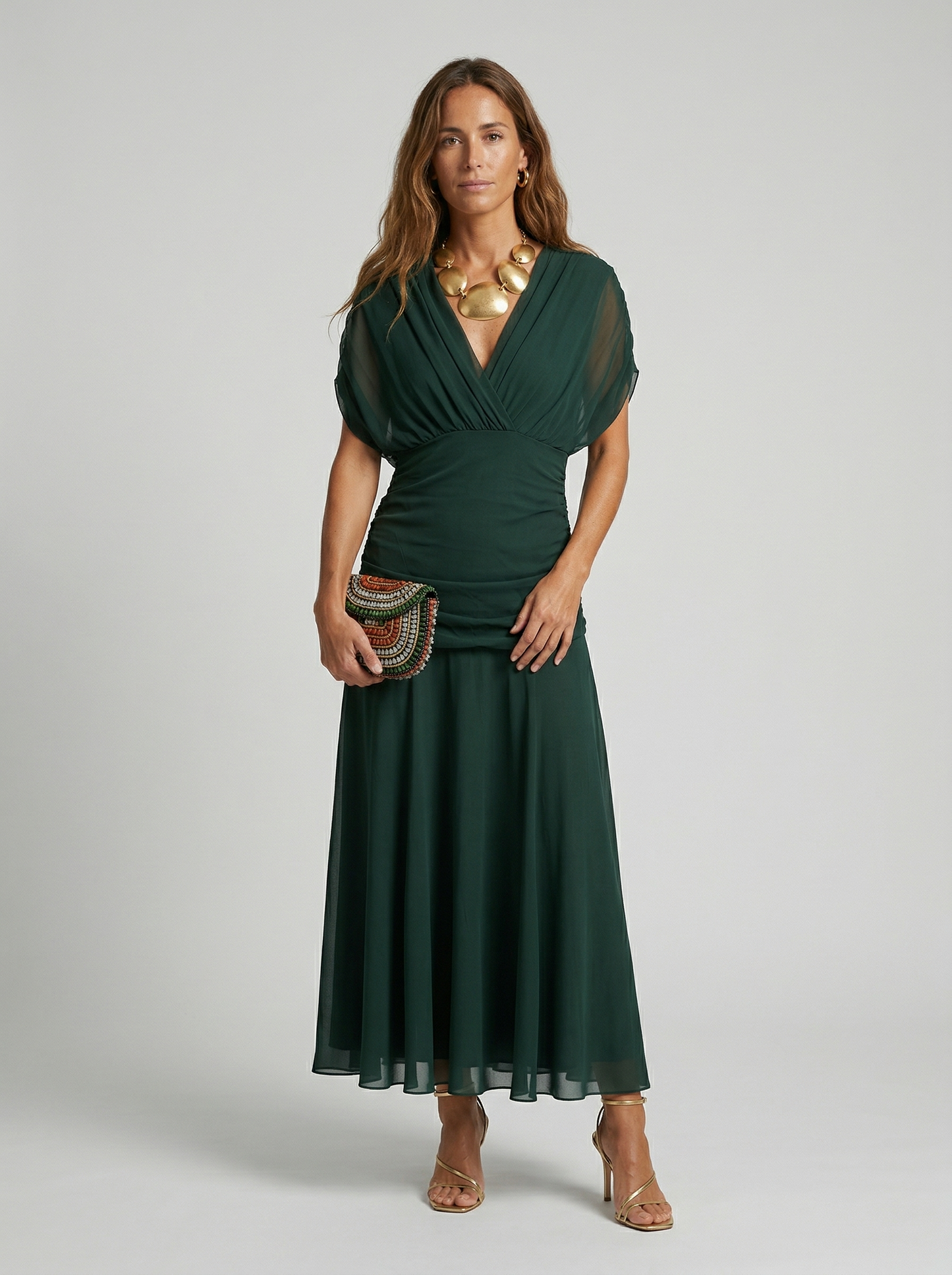 Nora | Vestido de eventos + Pendientes de Regalo