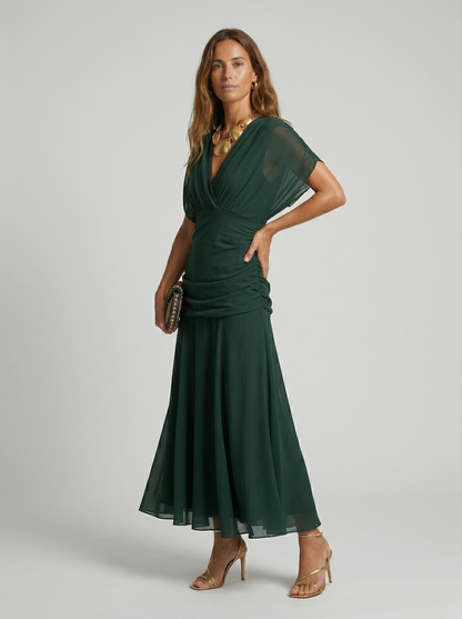 Nora | Vestido de eventos + Pendientes de Regalo