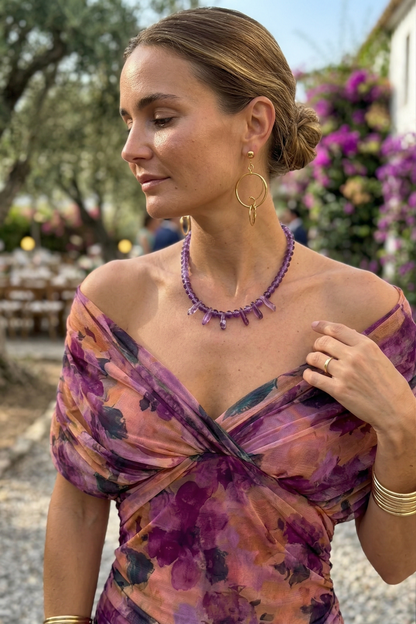 Nora | Vestido de eventos + Pendientes de Regalo