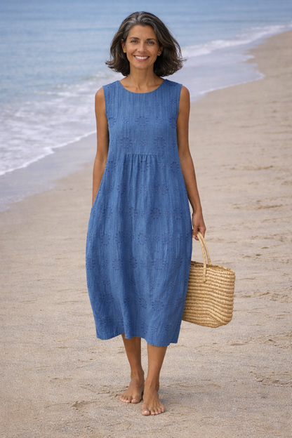 Sara | Vestido midi estampado