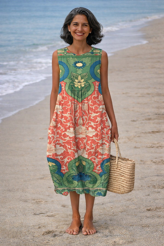 Vera | Vestido Midi Bohemio