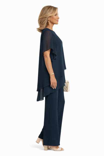 Carmen | Silueta elegante en dos piezas + Pendientes de Regalo