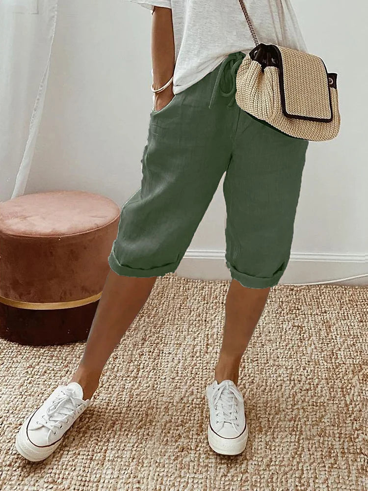 Capri® | Pantalón algodón y lino 1+1 Gratis