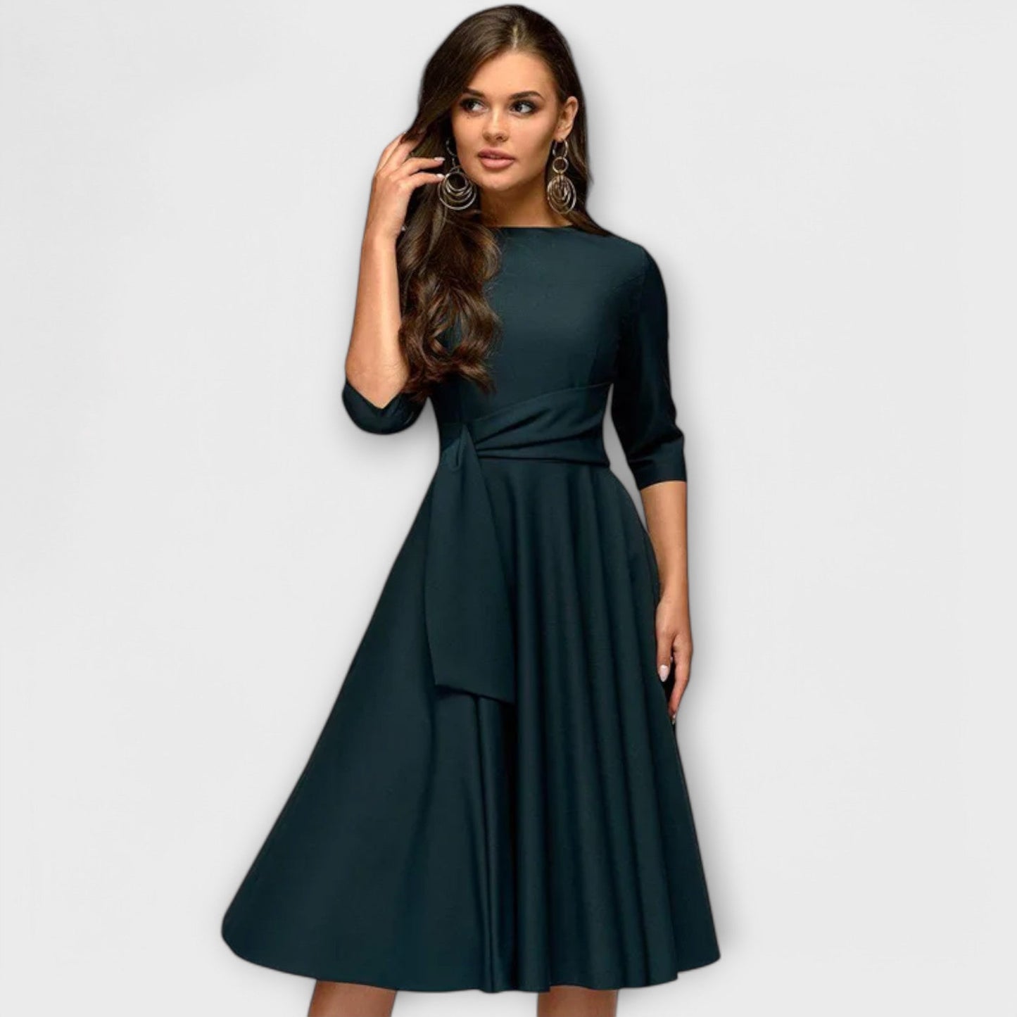 Vestido Elegante de Swing