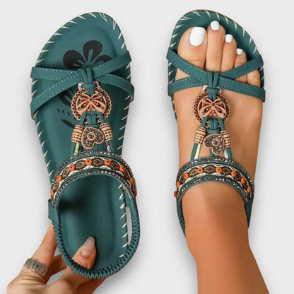 Arlena | Sandalias Boho con Comodidad Ortopédica