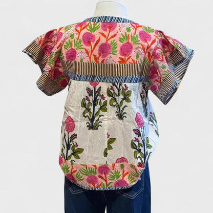 Uriella - Blusa Boho Bordada