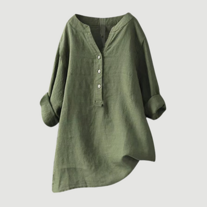 Lea | Blusa ligera y cómoda con botones