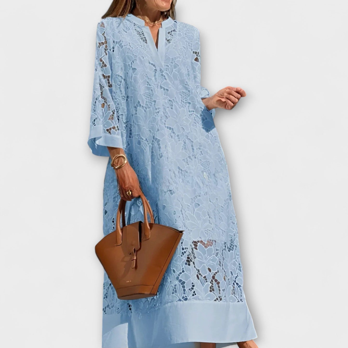Valmere - Vestido con bordado Dahlia