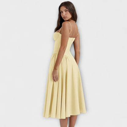 Rosalie - Elegante vestido de corsé sin mangas