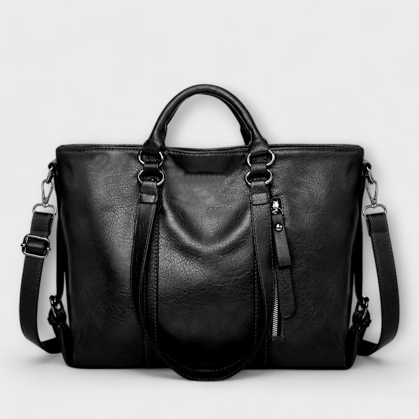 Cécile. - Gran bolsa de cuero