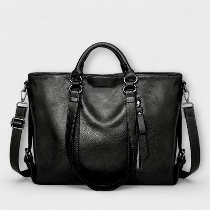 Cécile. - Gran bolsa de cuero