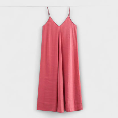 Maxi vestido sin mangas
