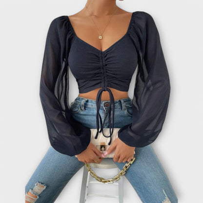 Jacqueline - Blusa de noche universal