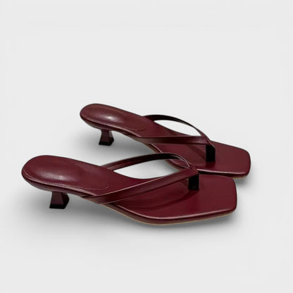 Sandalias Cómodas Tacón Bajo Mujer