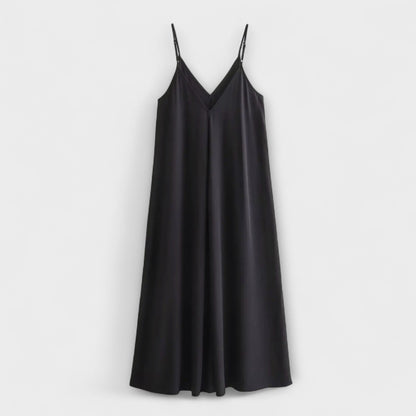Maxi vestido sin mangas