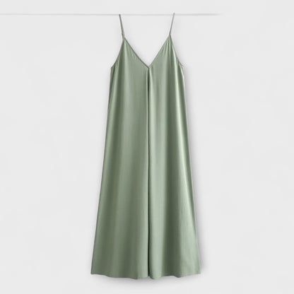 Maxi vestido sin mangas