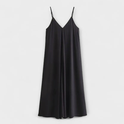 Maxi vestido sin mangas