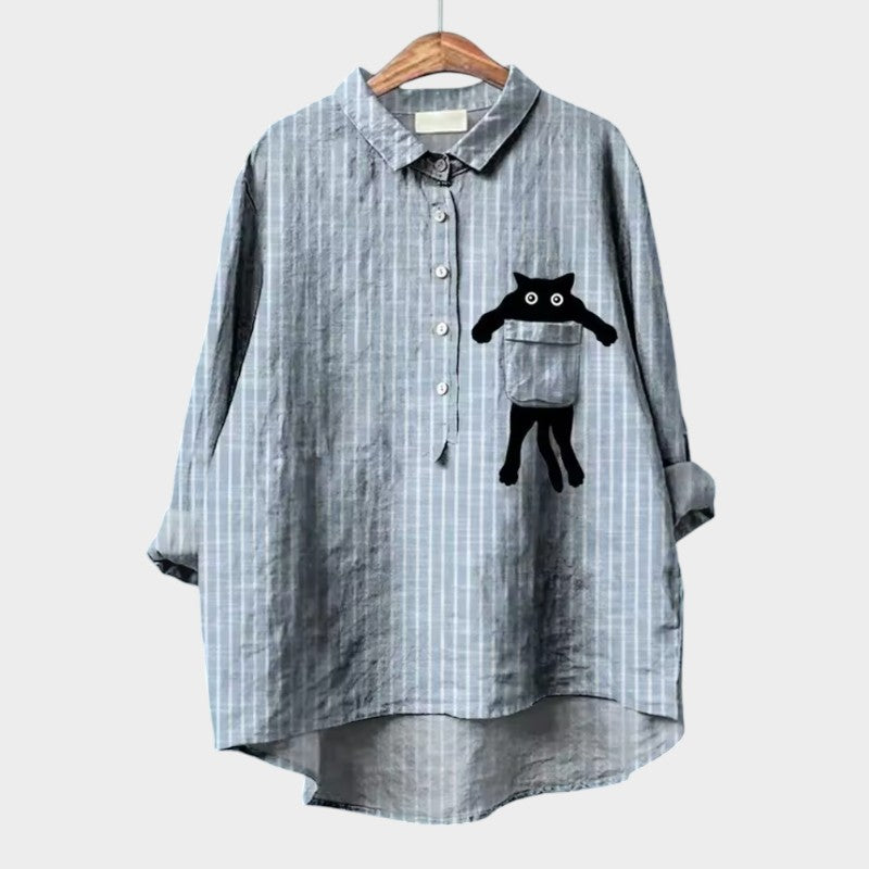 Yvonne | Blusa de encaje premium