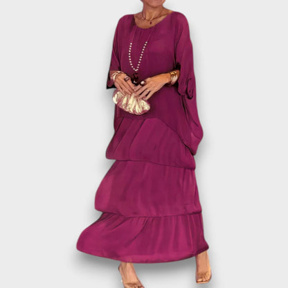 Lara - Elegante Vestido Maxi Fluido