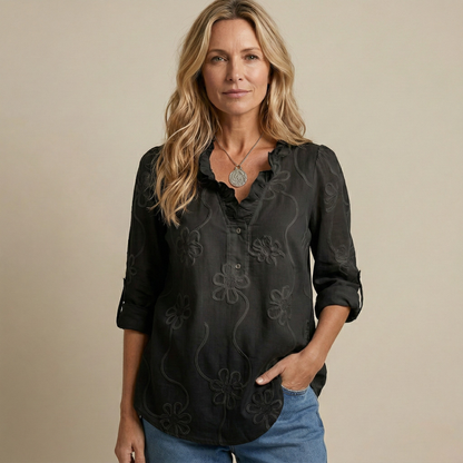 Blusa Alba - Algodón Transpirable