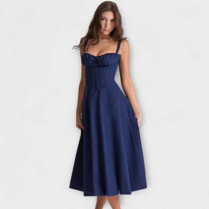 Zipporas - Vestido personalizado con moderno estampado floral de primavera