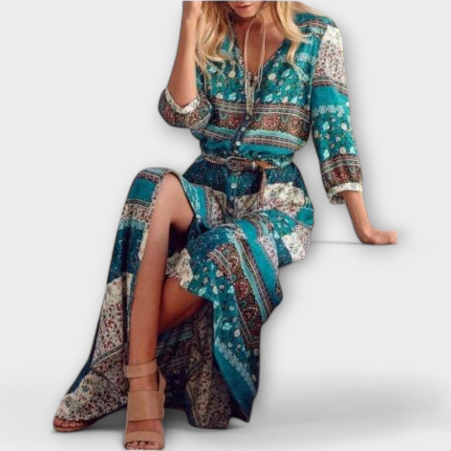 Cariba - Vestido Midi Boho