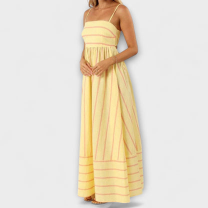 Rosa - Vestido Casual a Rayas
