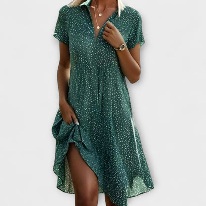 Sofía - Vestido de verano presentado con un diseño atemporal