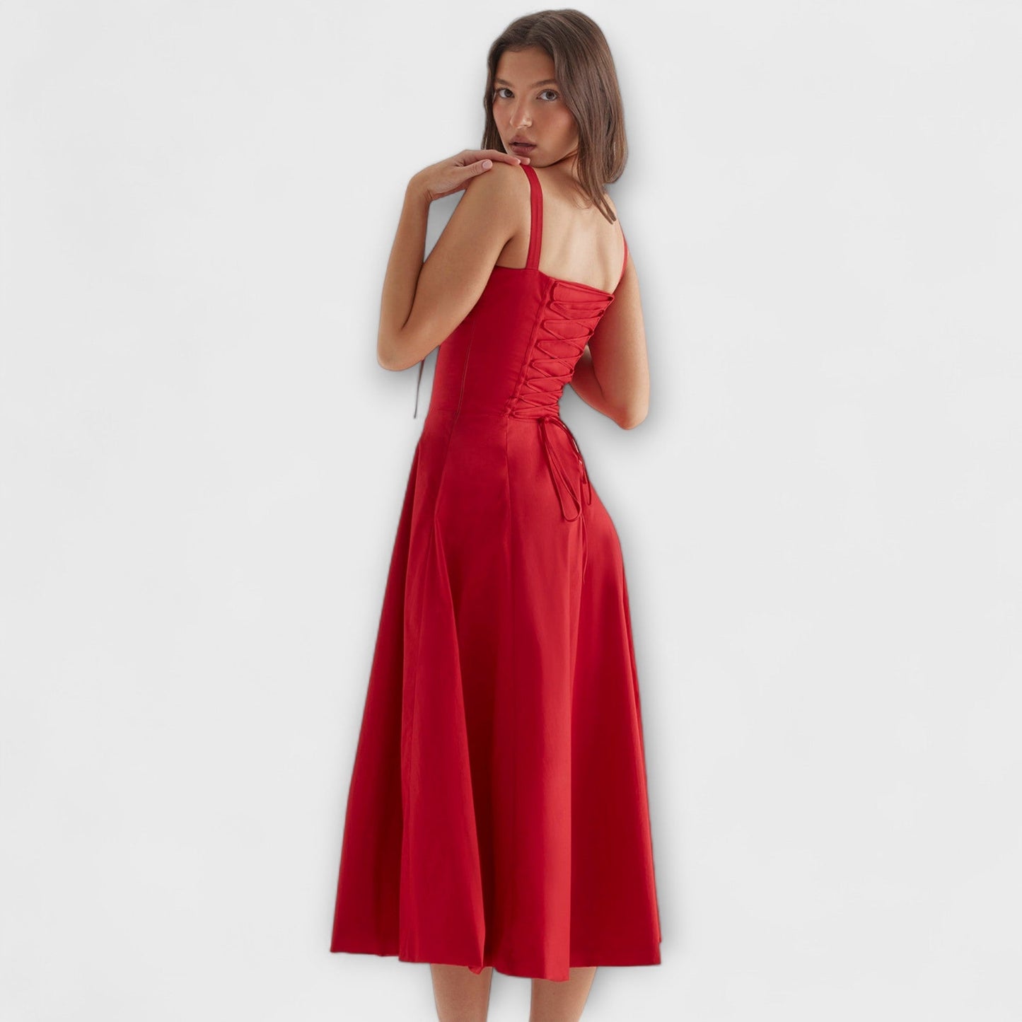 Zipporas - Vestido personalizado con moderno estampado floral de primavera