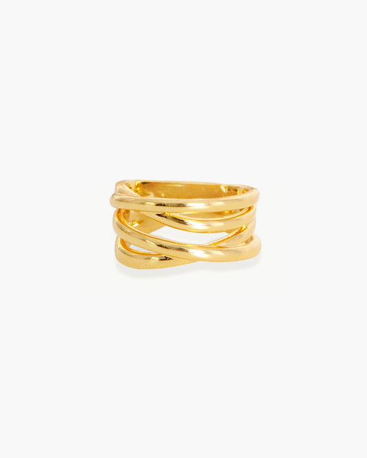 Anillo Criss Cross