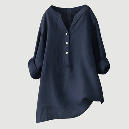 Lea | Blusa ligera y cómoda con botones