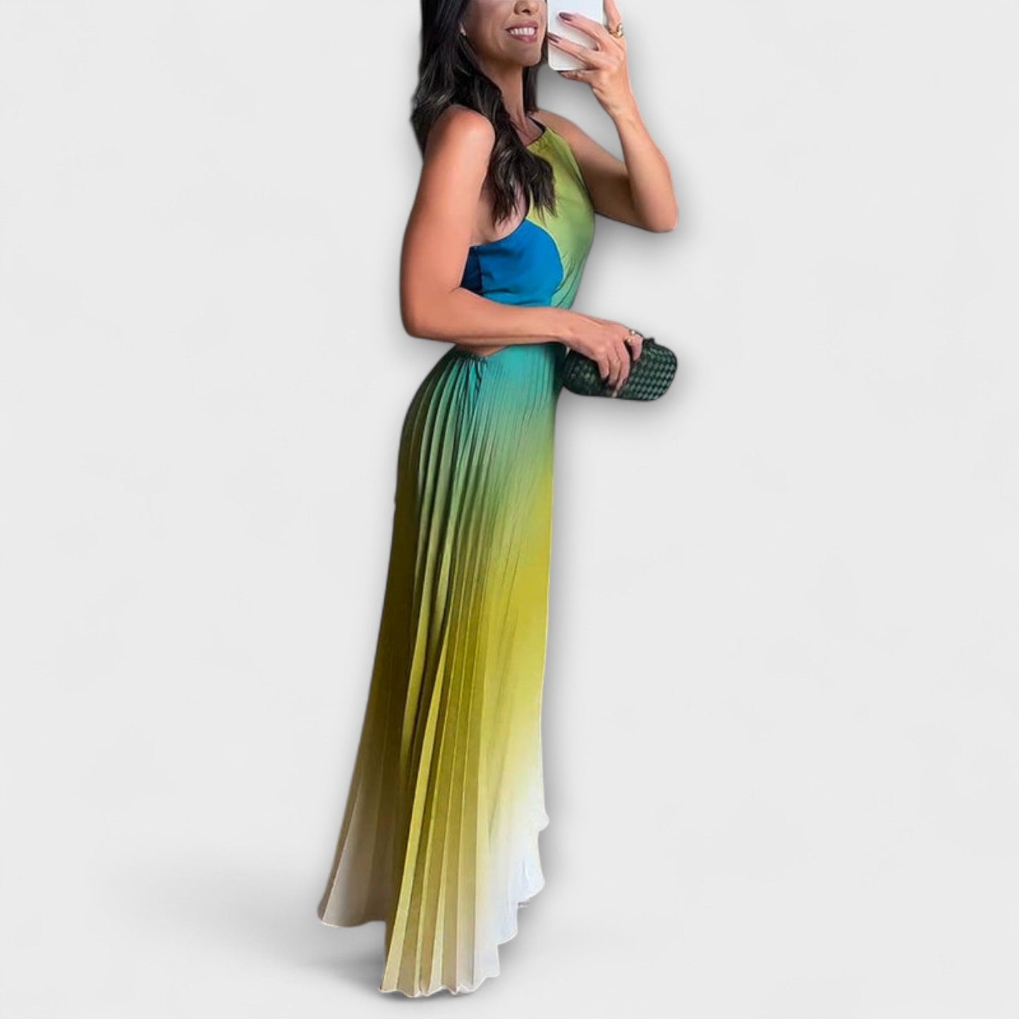 Haven - Ropa Maxi Estilosa sin Mangas con Tie-Dye