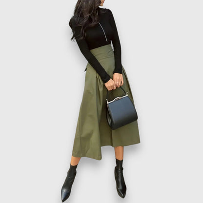 Elina – Falda Midi Elegante