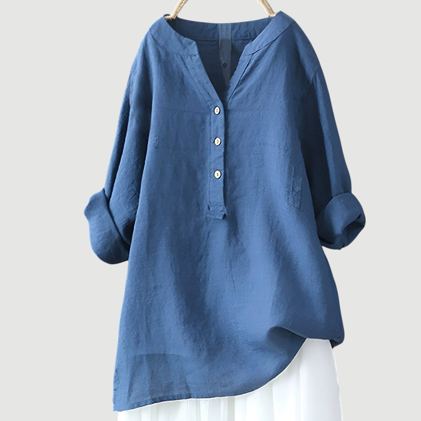 Lea | Blusa ligera y cómoda con botones