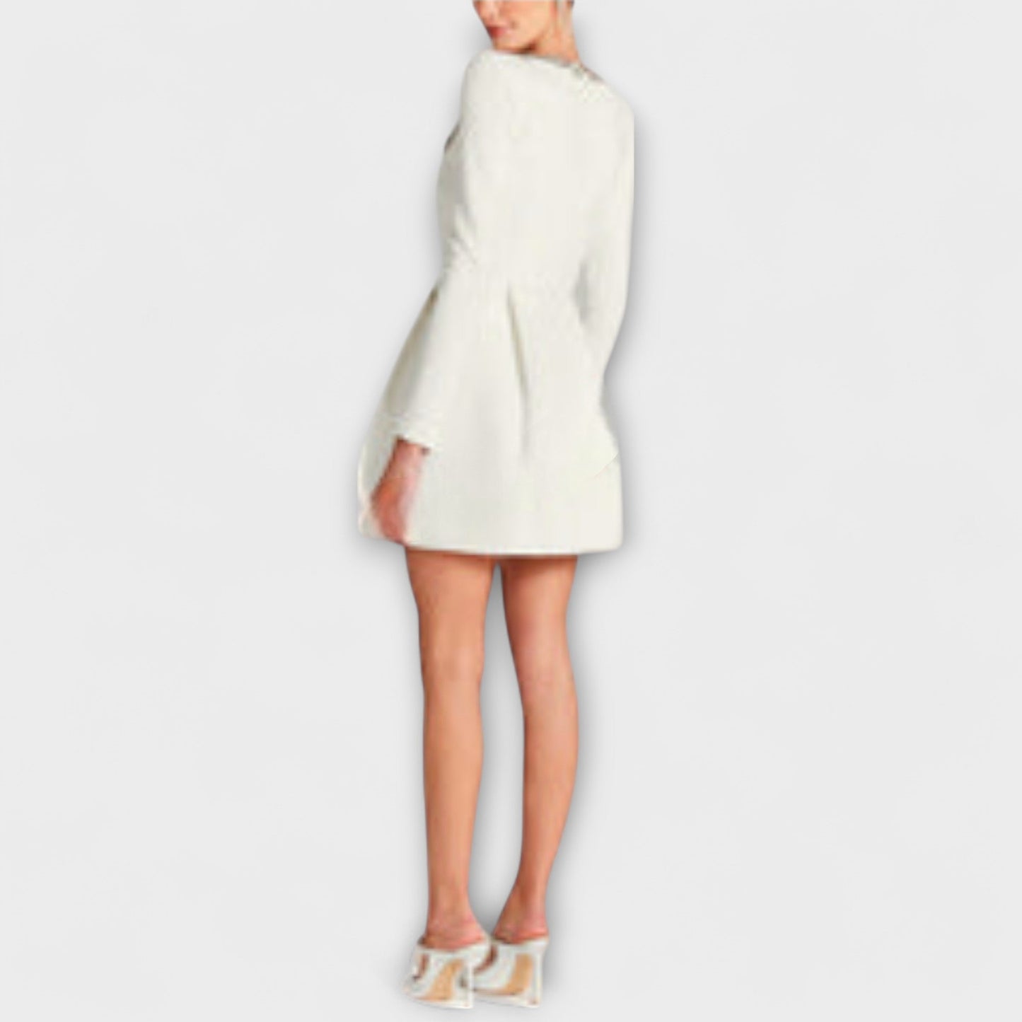 Wren - Vestido mini de terciopelo con adornos