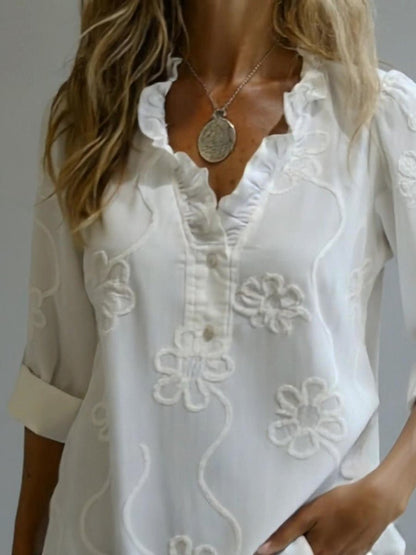 Blusa Alba - Algodón Transpirable