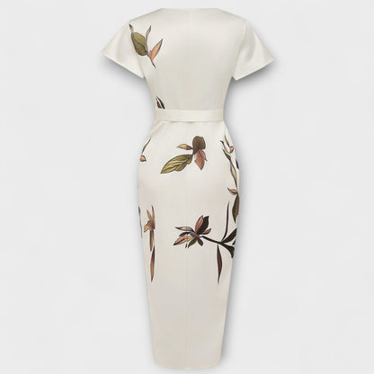 Valentina - Vestido midi de satén