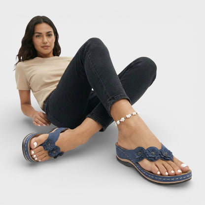 Sandalias Cómodas Mujer Plantilla Ortopédica