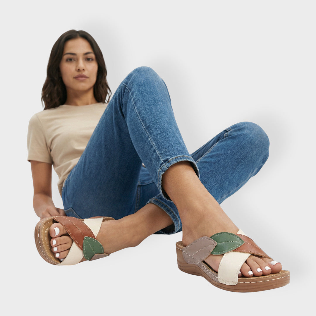 Sandalias Cuña Mujer Antideslizantes Fiesta