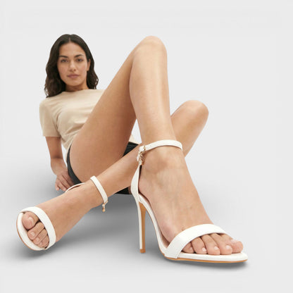 Sandalias Tacón Fino Mujer Fiesta