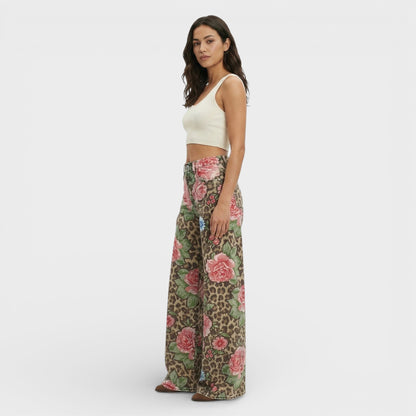 Vaqueros Baggy Mujer Pierna Ancha