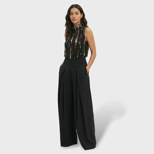 Pantalones Anchos Mujer Elegantes