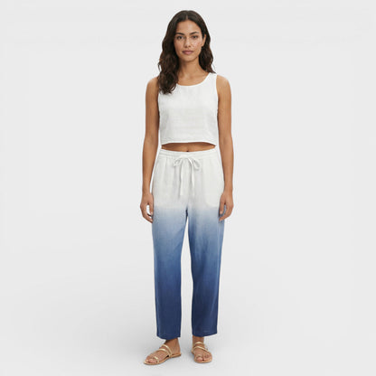 Pantalones Tobilleros Estampado Mujer