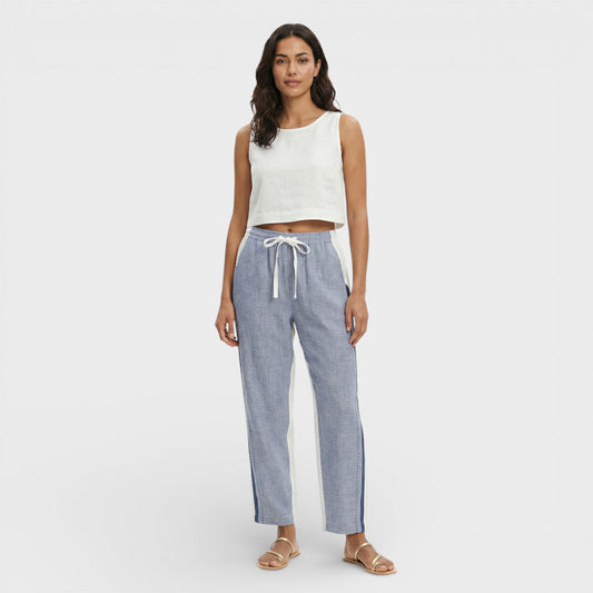 Pantalones Tobilleros Estampado Mujer
