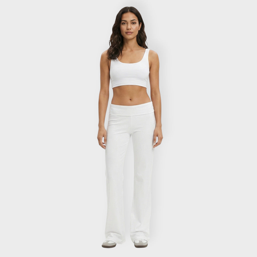 Pantalón Flare Mujer Cintura Baja