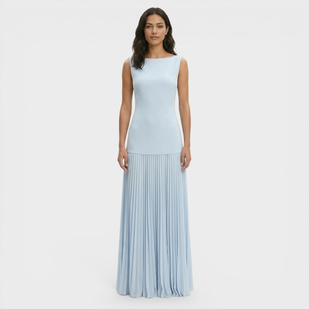 Conjunto Dos Piezas Vestido Plisado