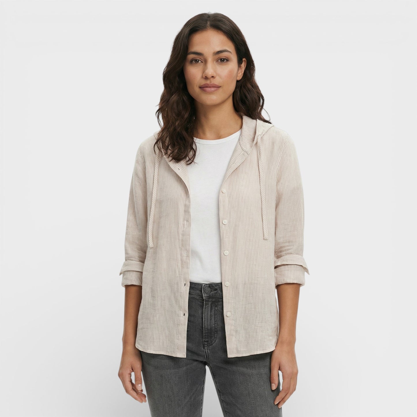 Blusa Holgada Con Capucha Mujer