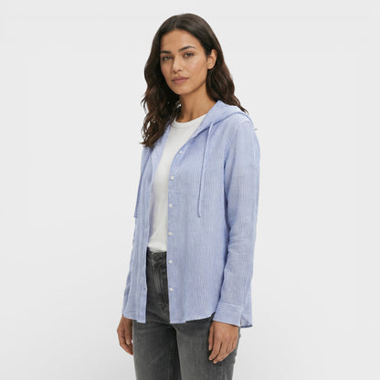 Blusa Holgada Con Capucha Mujer